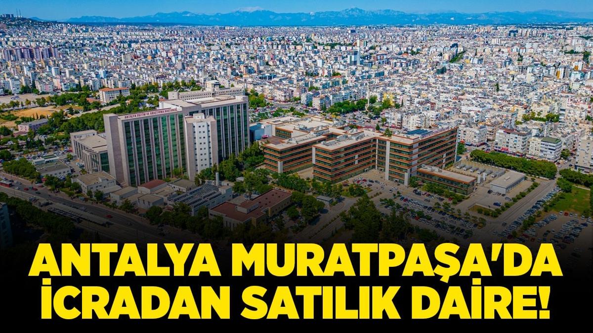 Antalya Muratpaa'da 133 metrekare icradan satlk daire!