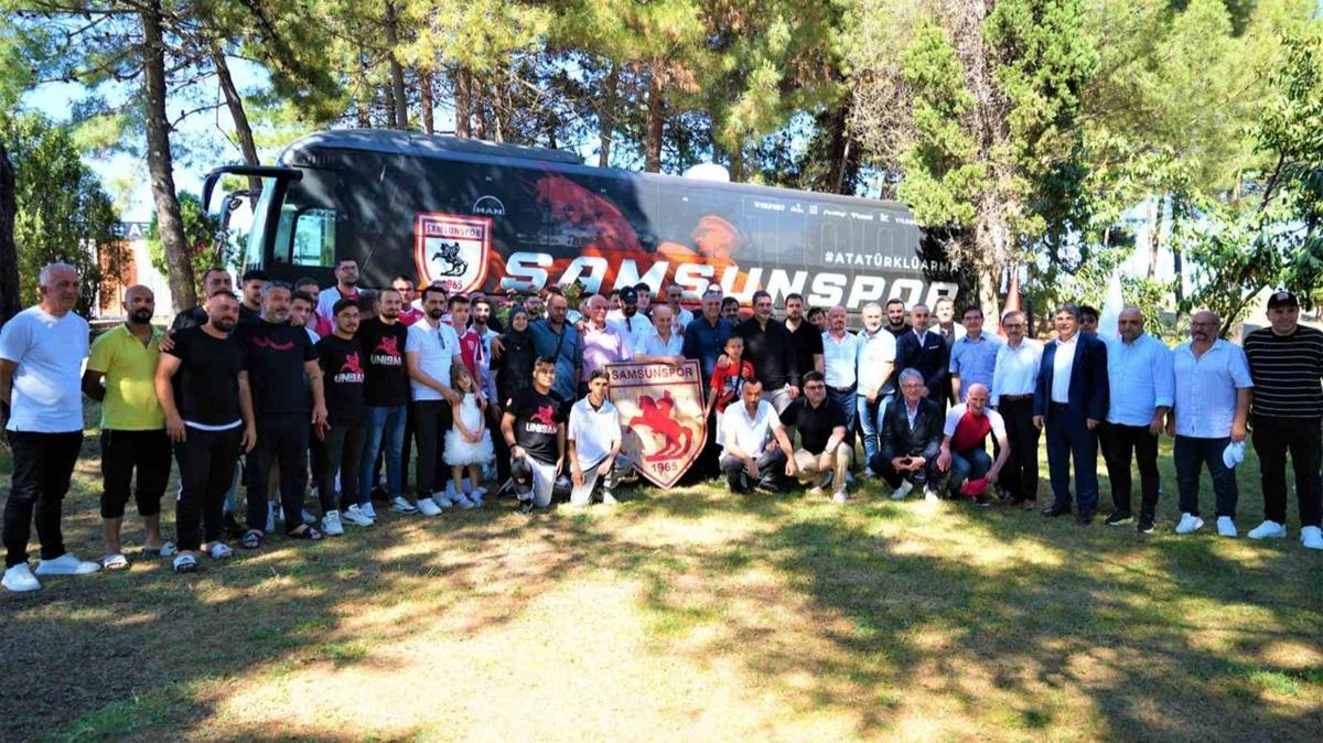 Samsunspor'da bayramlama treni