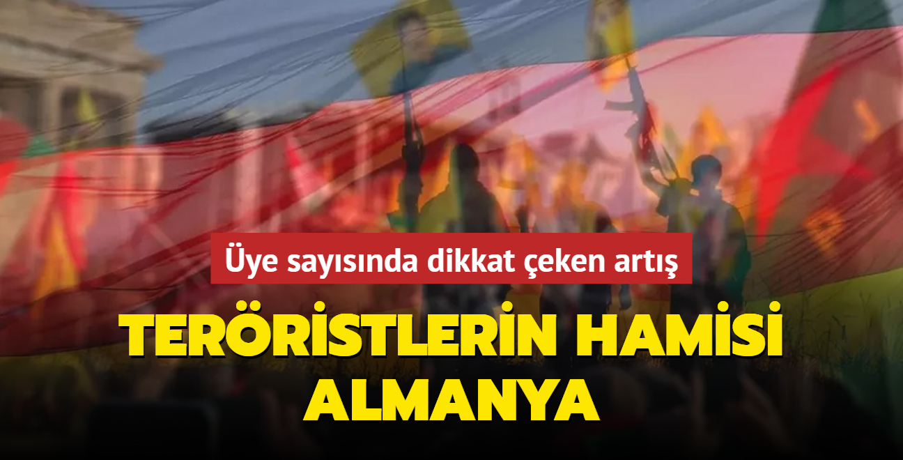 ye saysnda dikkat eken art: Terristlerin hamisi Almanya!