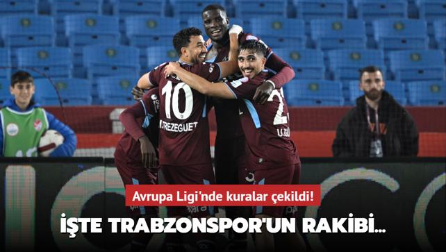 Avrupa Ligi'nde kuralar ekildi! te Trabzonspor'un rakibi...