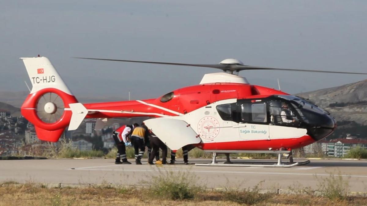 Hava ambulanslarnn bayram mesaisi! 126 kez havalandlar