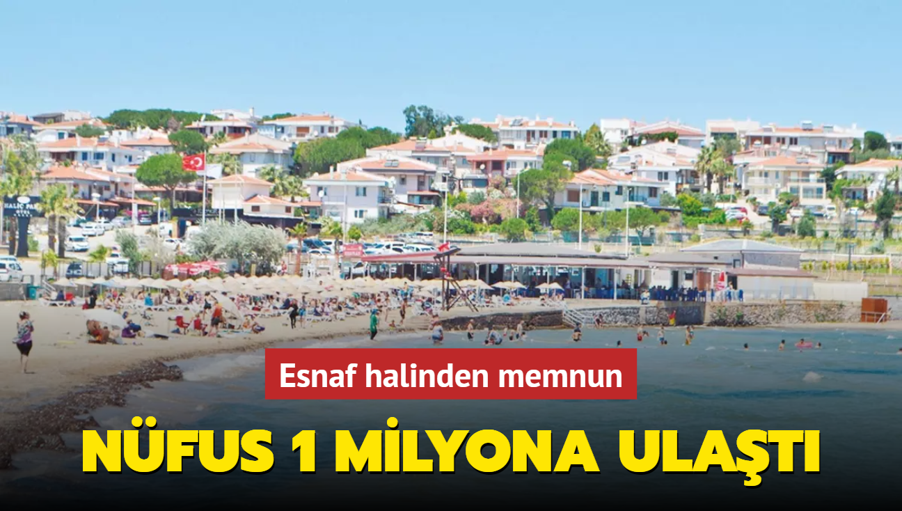 75 binlik nfus 1 milyona ulat