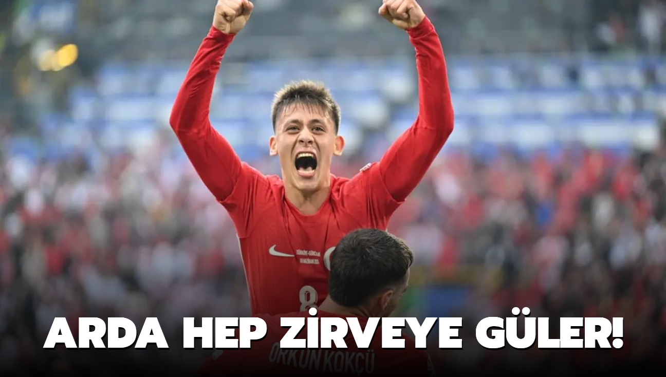 Arda hep zirveye gler!