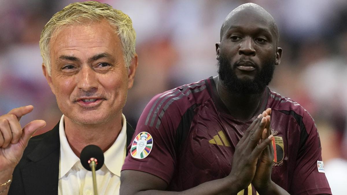 Fenerbahe'de gndem Romelu Lukaku! "Jose Mourinho her eyi yapar"