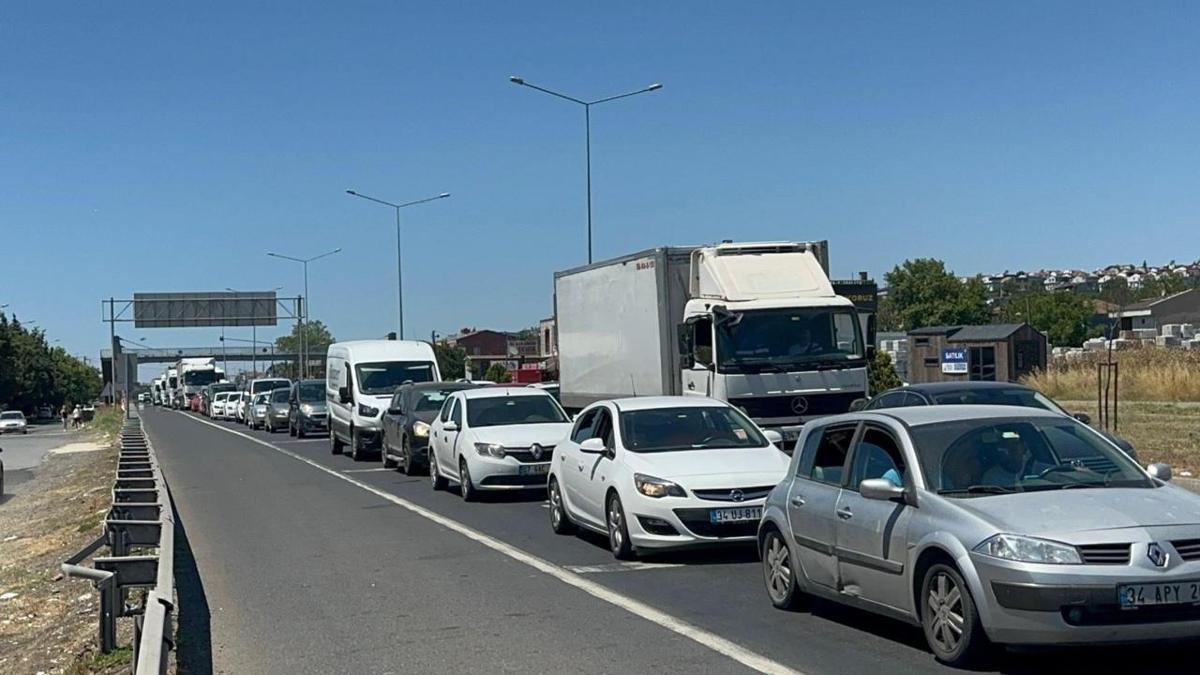 Tekirda'dan stanbul ynne ara younluu yaanyor