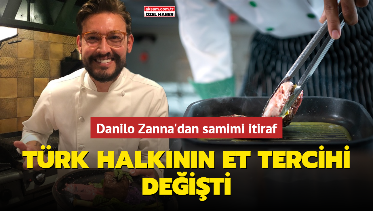 Danilo Zanna'dan samimi itiraf: Trk halknn et tercihi deiti