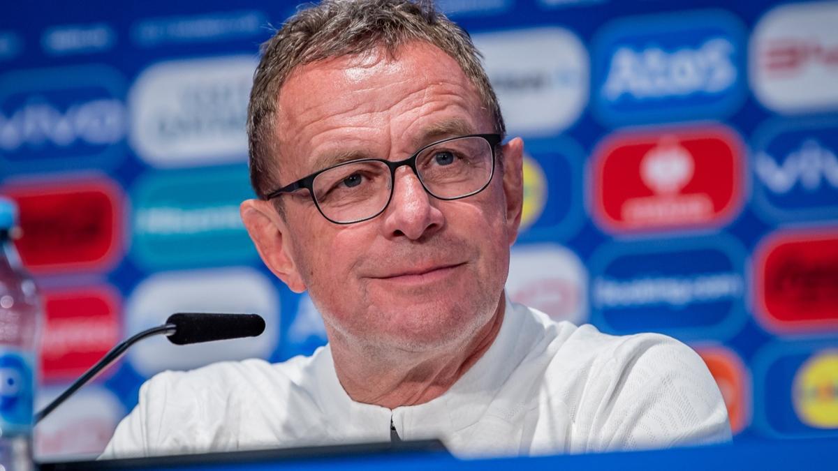 Ralf Rangnick: lk 20 dakika mkemmeldi