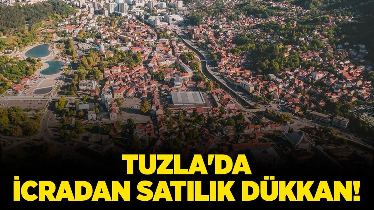 Tuzla'da icradan satlk dkkan!