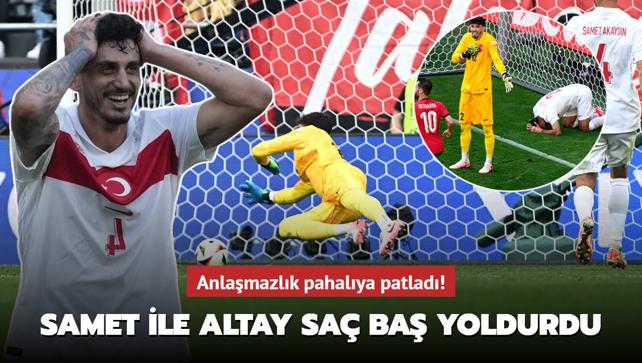 Anlamazlk pahalya patlad! Samet ile Altay sa ba yoldurdu