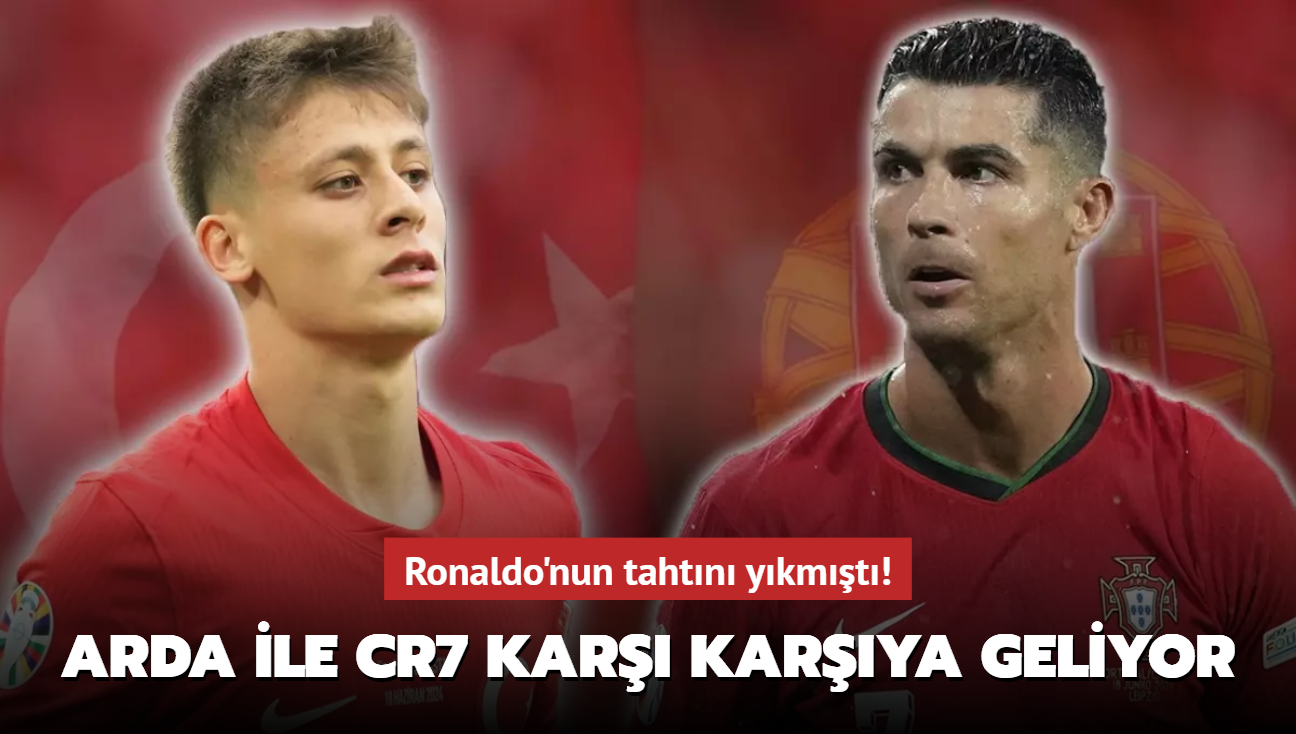 Ronaldo'nun tahtn ykmt! Arda Gler ile CR7 kar karya geliyor