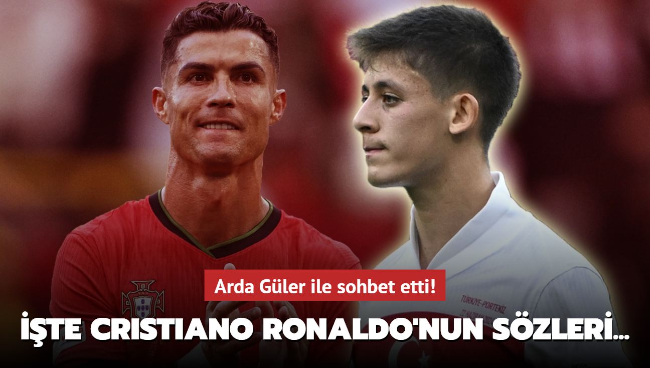 Arda Gler ile sohbet etti! te Cristiano Ronaldo'nun szleri...