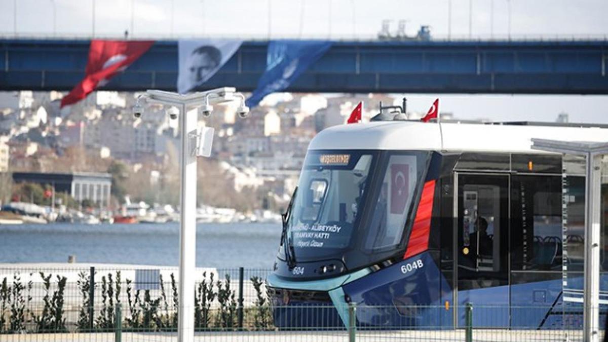 Eminn-Alibeyky Tramvay Hatt'nda bakm nedeniyle seferlere dzenleme