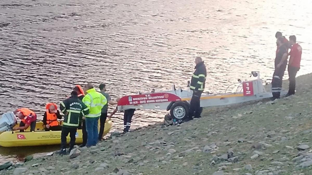 Serinlemek iin girdii baraj glnde can verdi