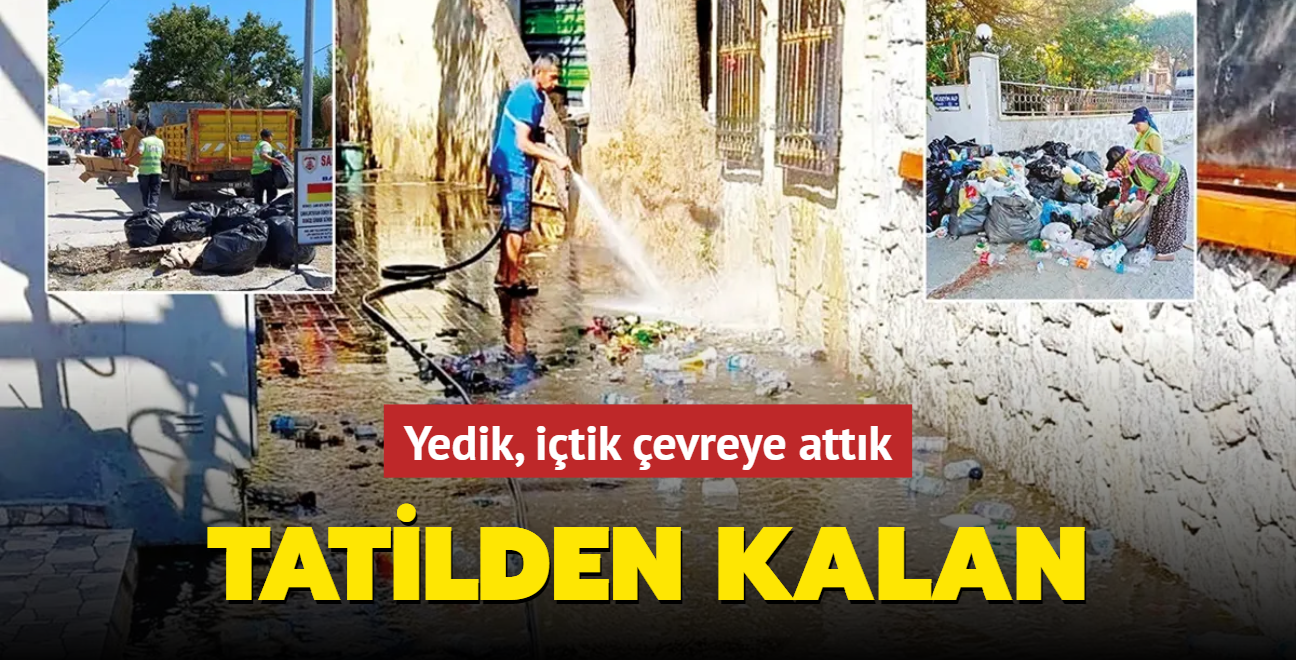 Tatilden kalan