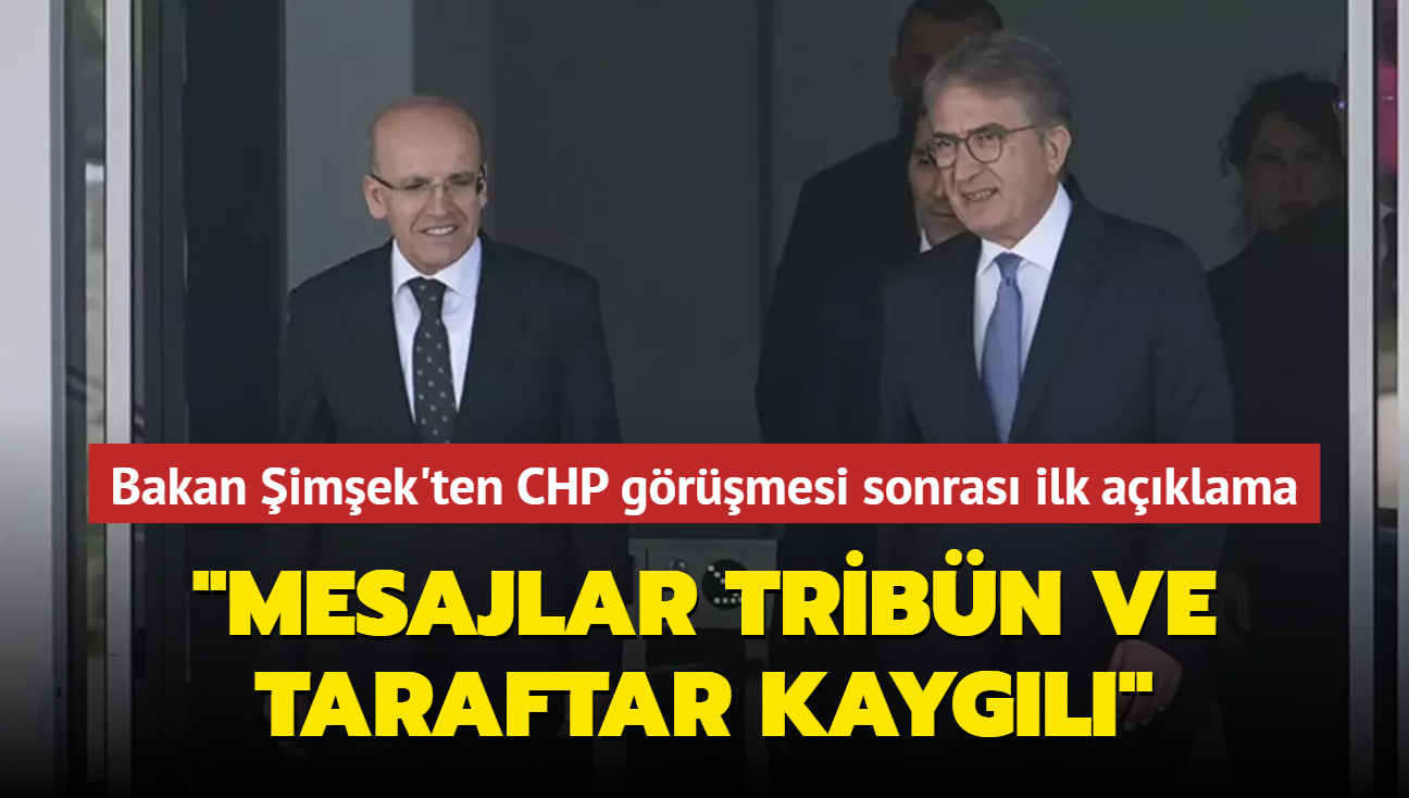 Bakan imek'ten CHP grmesi sonras ilk aklama: Mesajlar tribn ve taraftar kaygl