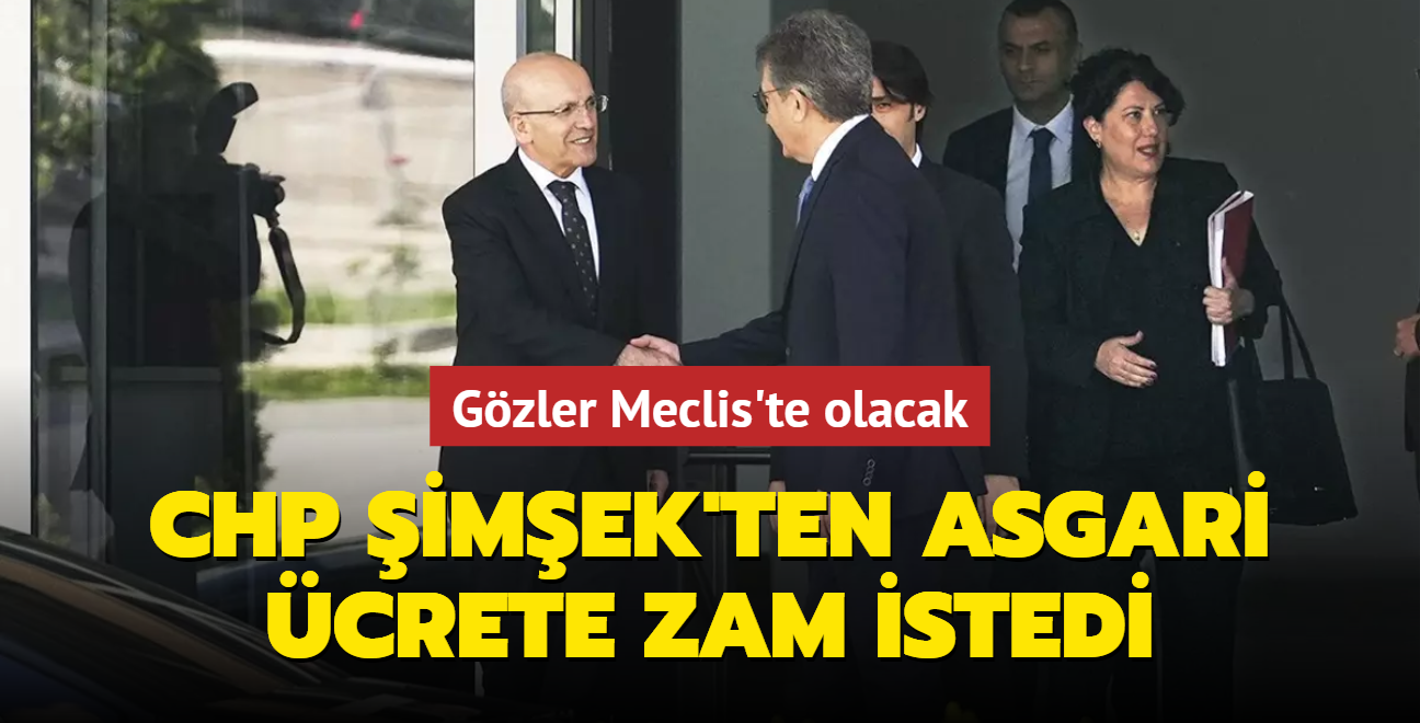 CHP, imek'ten asgari crete zam istedi