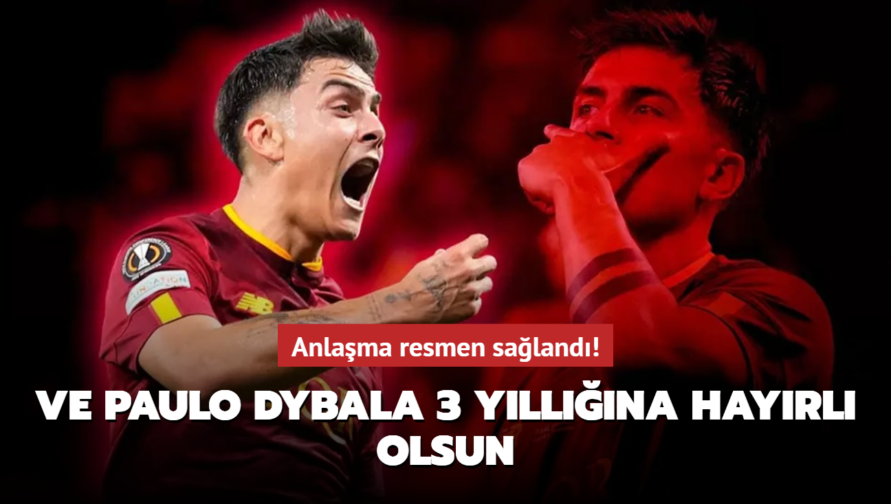 Ve Paulo Dybala 3 yllna hayrl olsun! Anlama resmen saland...