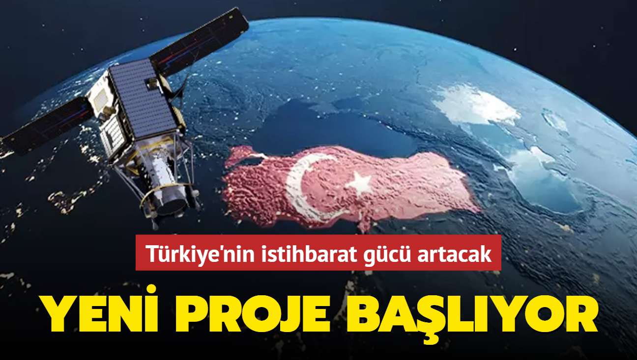 MECE takm uydu projesi balyor! Trkiye'nin istihbarat gc artacak