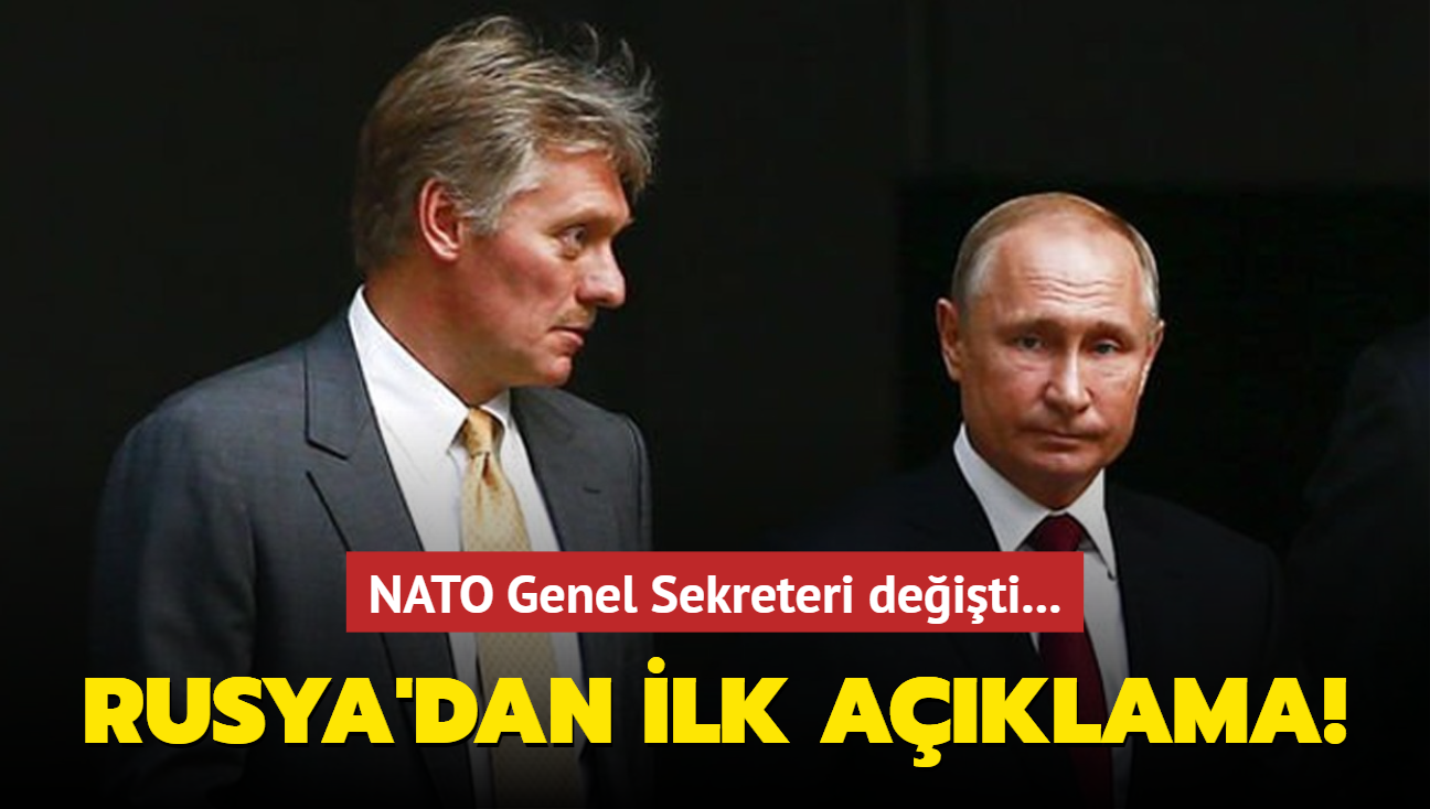 NATO Genel Sekreteri deiti... Rusya'dan ilk aklama!