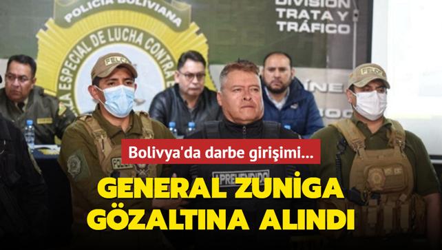 Bolivya'da askeri darbe giriiminin lideri gzaltna alnd