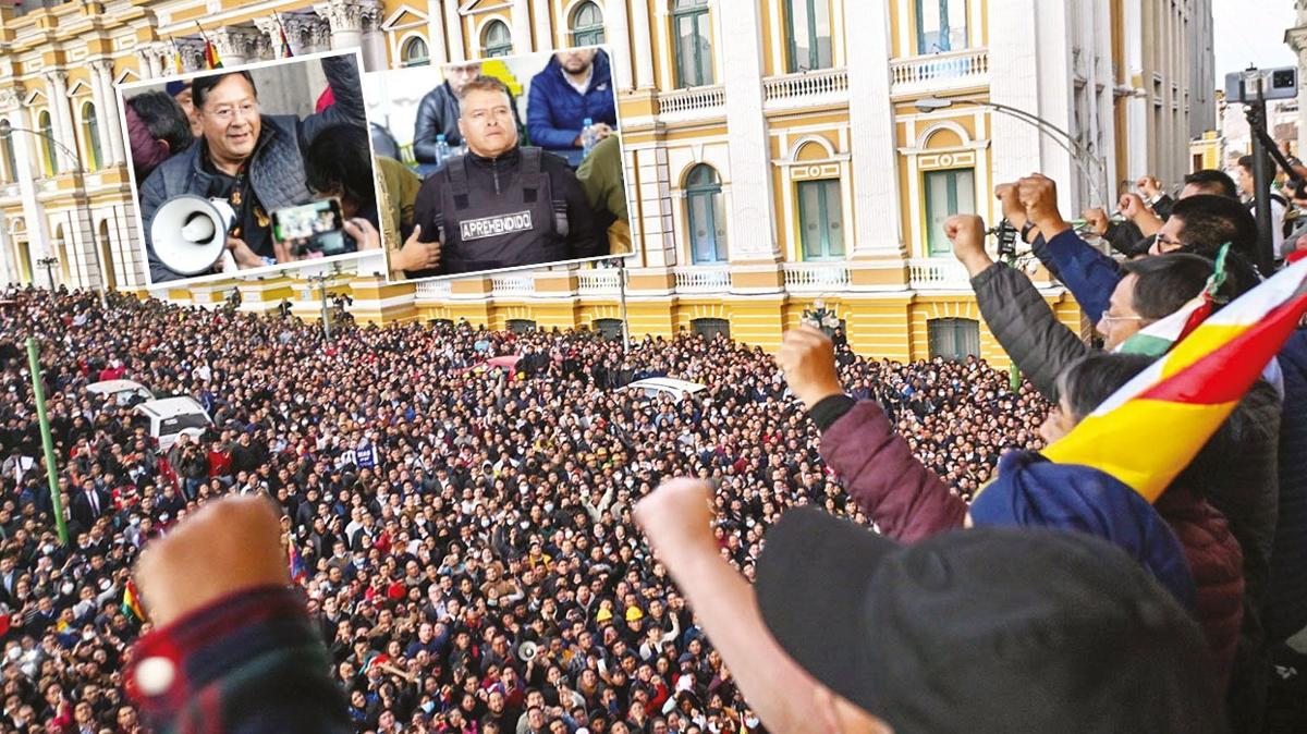 15 Temmuz direnii rnek oldu! Bolivya'da darbe giriimi pskrtld