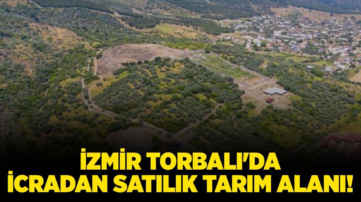 zmir Torbal'da icradan satlk tarm alan!