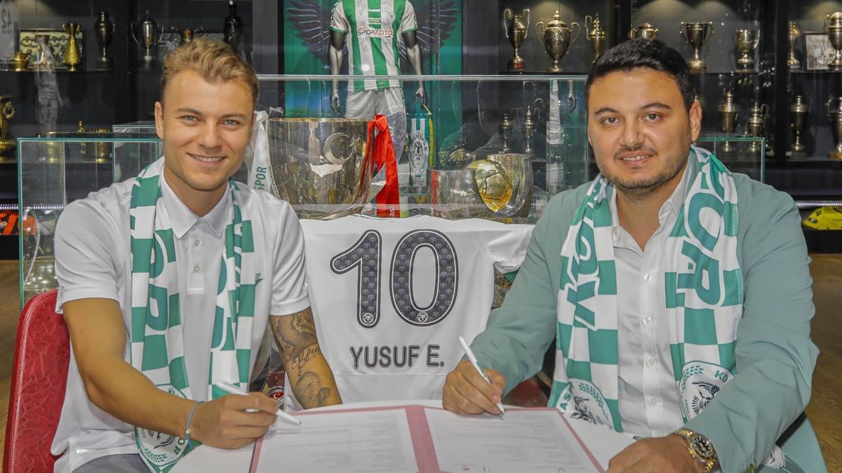 Konyaspor, Yusuf Erdoan transferini duyurdu