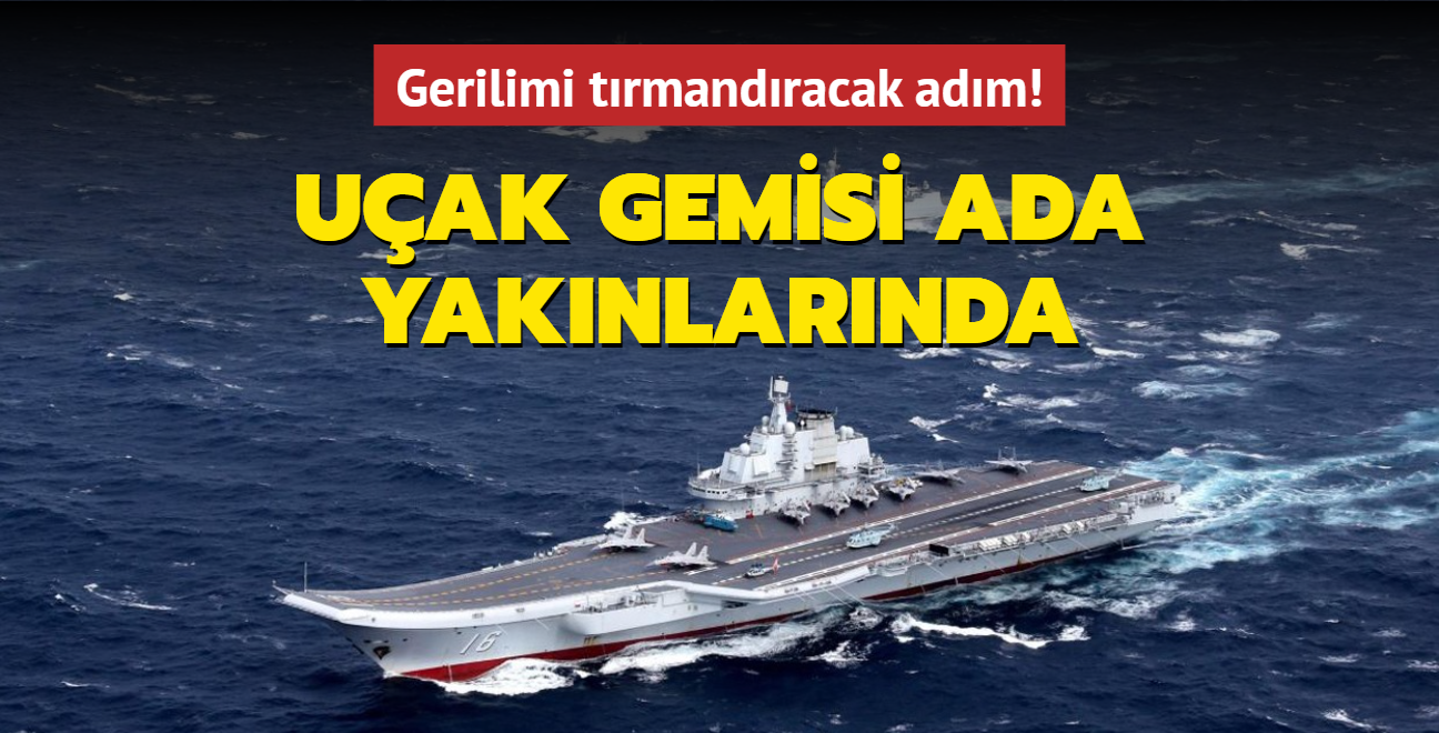 Gerilimi trmandracak adm! Uak gemisi ada yaknlarnda