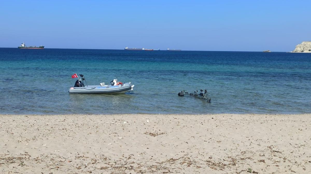 Bozcaada'dan zc haber denize giren 77 yandaki kadn kayboldu