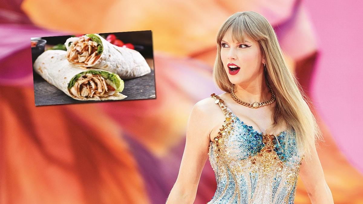 Taylor Swift'in kebaps ortaya kt! nl arkcnn favorisi tavuk dner