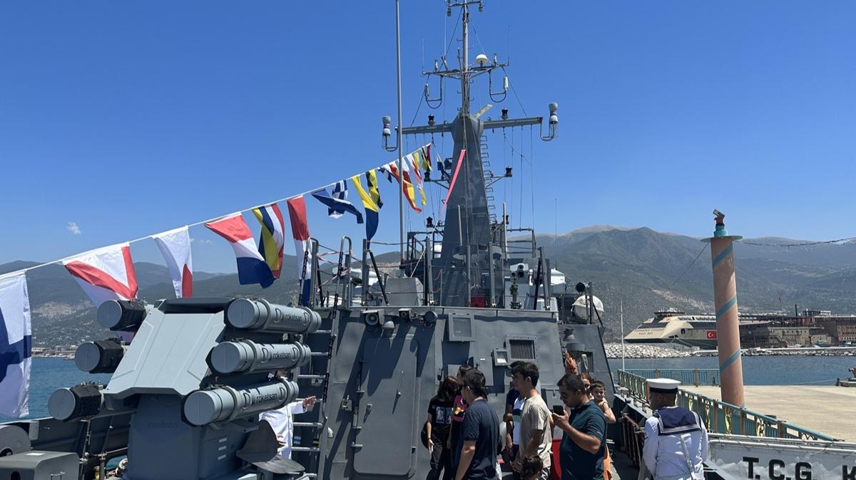 TCG Karata Gemisi, skenderun'da ziyarete ald