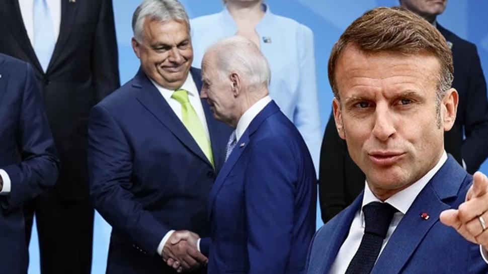 Macaristan'dan mesaj: Biden, Macron Deiim yaklayor