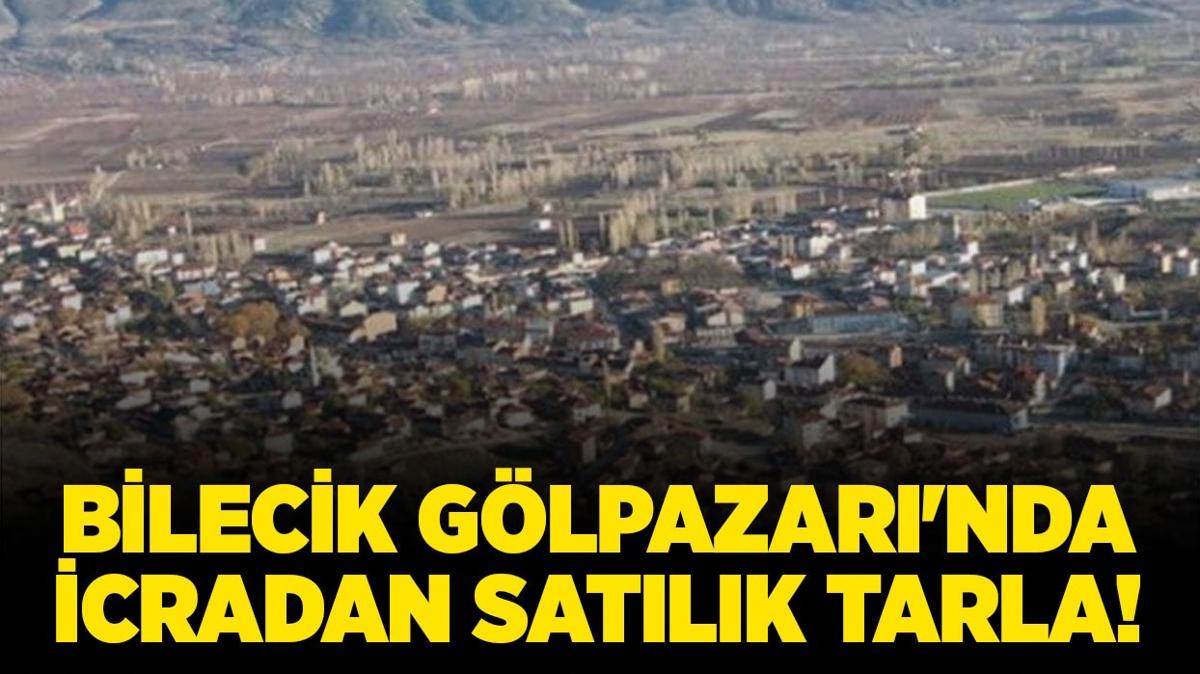 Bilecik Glpazar'nda icradan satlk tarla!