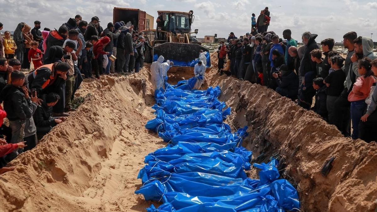 Gazze'de rmeye yz tutmu 9 Filistinlinin cesedi bulundu