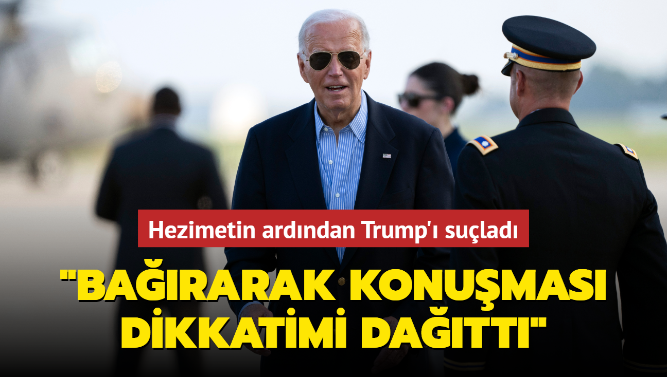 Hezimetin ardndan Trump' sulad... "Barmas dikkatimi datt"