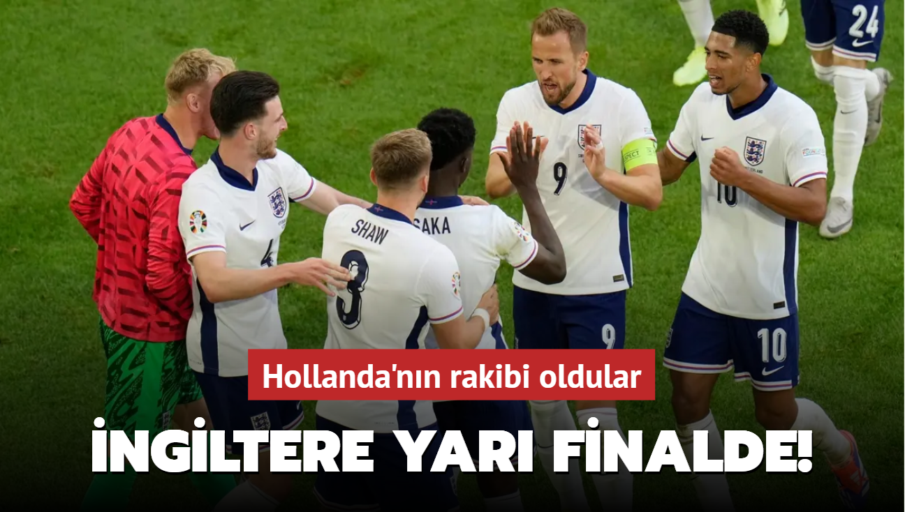 ngiltere yar finalde! Hollanda'nn rakibi oldular