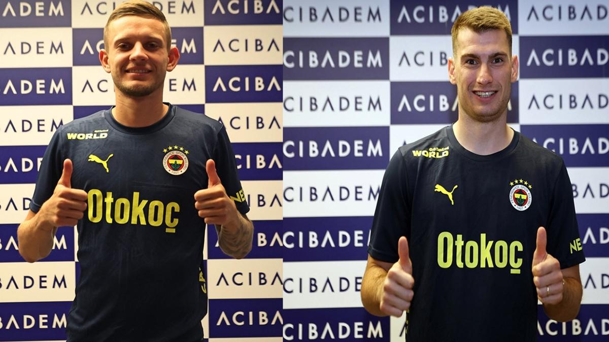 Fener'de Livakovic ve Szymanski salk kontrolnden geti