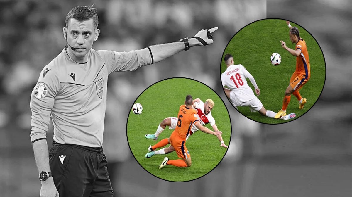 Fransz hakem skandal kararlaryla maa damga vurdu! te Milli Takm'a ekilen operasyon