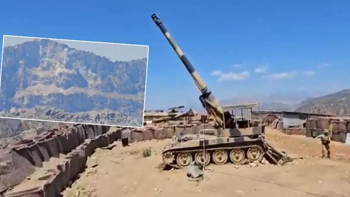 MSB 'kilit kapanyor' diyerek paylat! Irak'n kuzeyinde hedeflere tam isabet