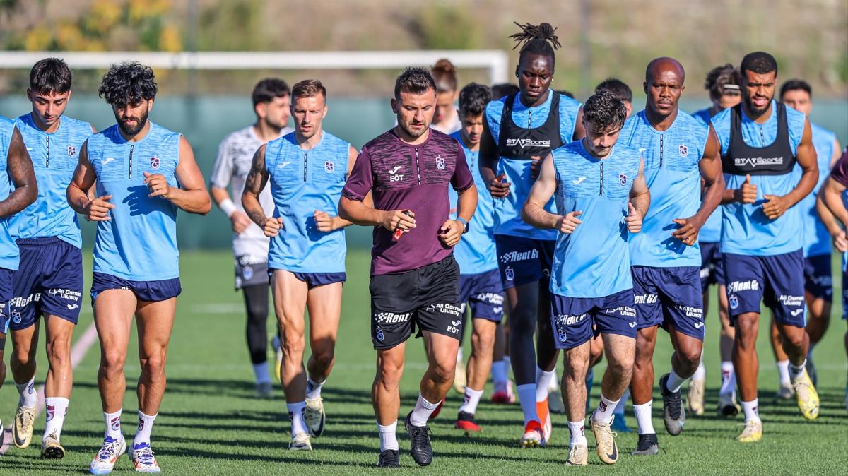 Trabzonspor'un Macaristan kamp almalar devam ediyor