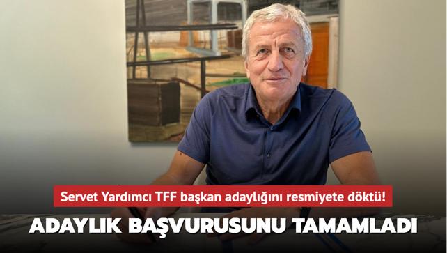 Adaylk bavurusunu tamamlad! Servet Yardmc TFF bakan adayln resmiyete dkt