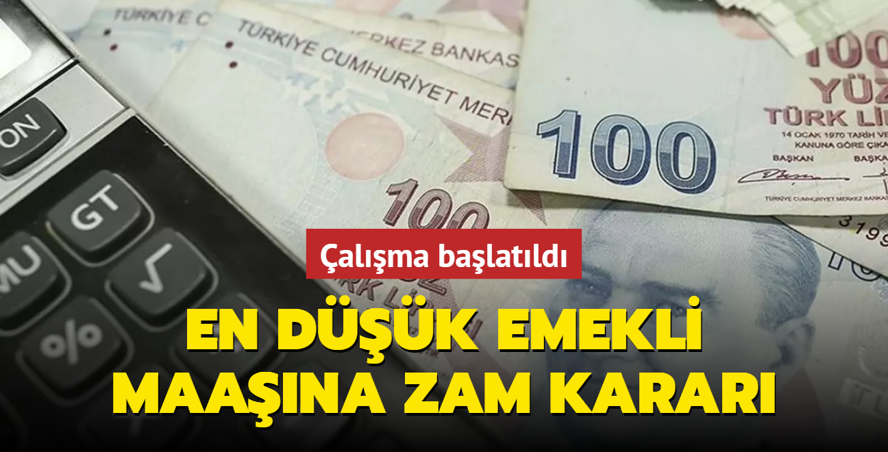 En dk emekli maana zam karar! Yeni dzenleme yolda