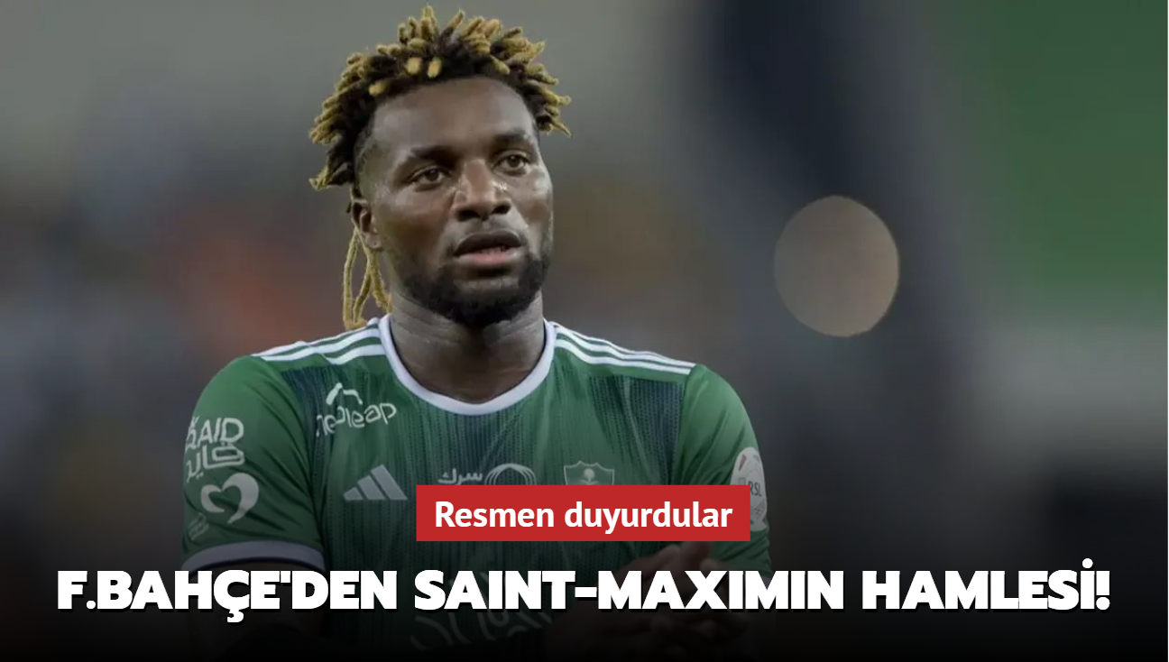 Fenerbahe'den Allan Saint-Maximin ata!