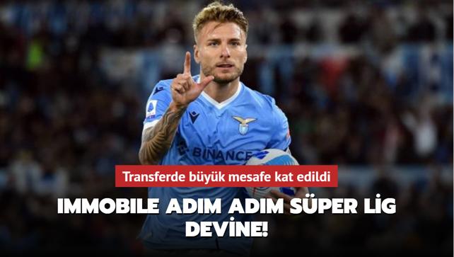 Immobile adm adm Sper Lig devine! Transferde byk mesafe kat edildi