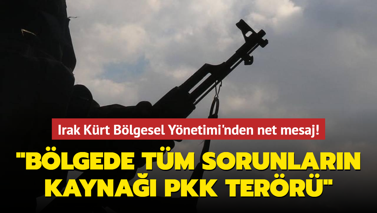 Irak Krt Blgesel Ynetimi'nden net mesaj! Tm sorunlarn kayna PKK