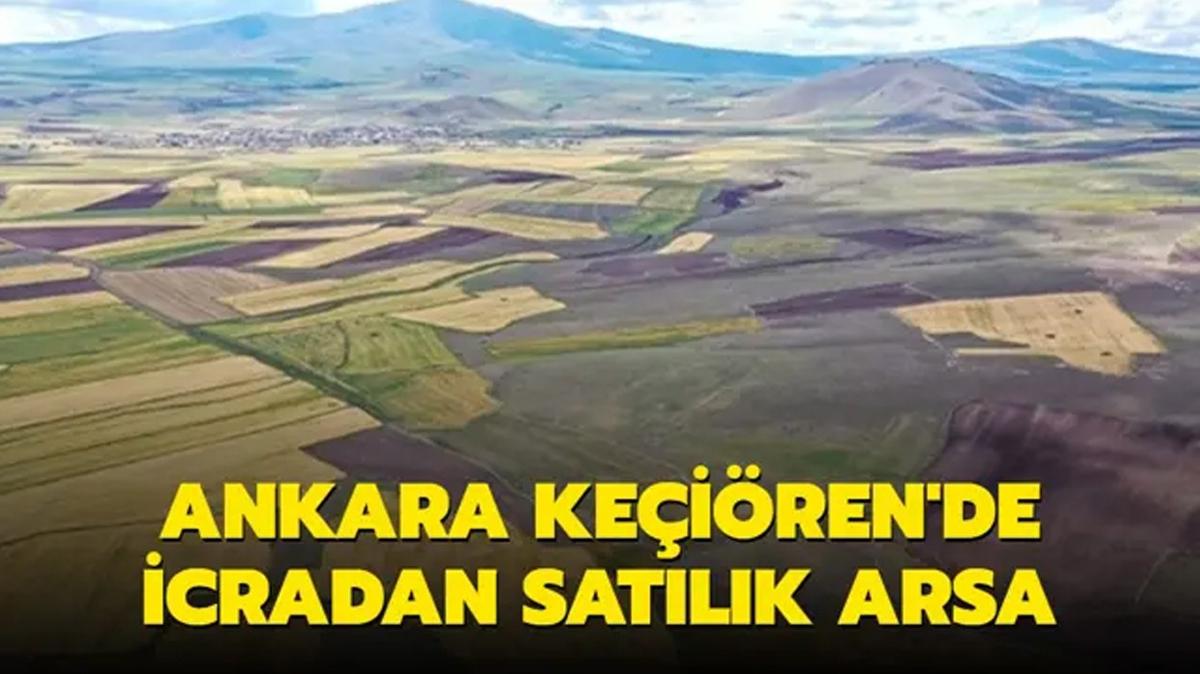 Ankara Keiren'de icradan satlk arsa