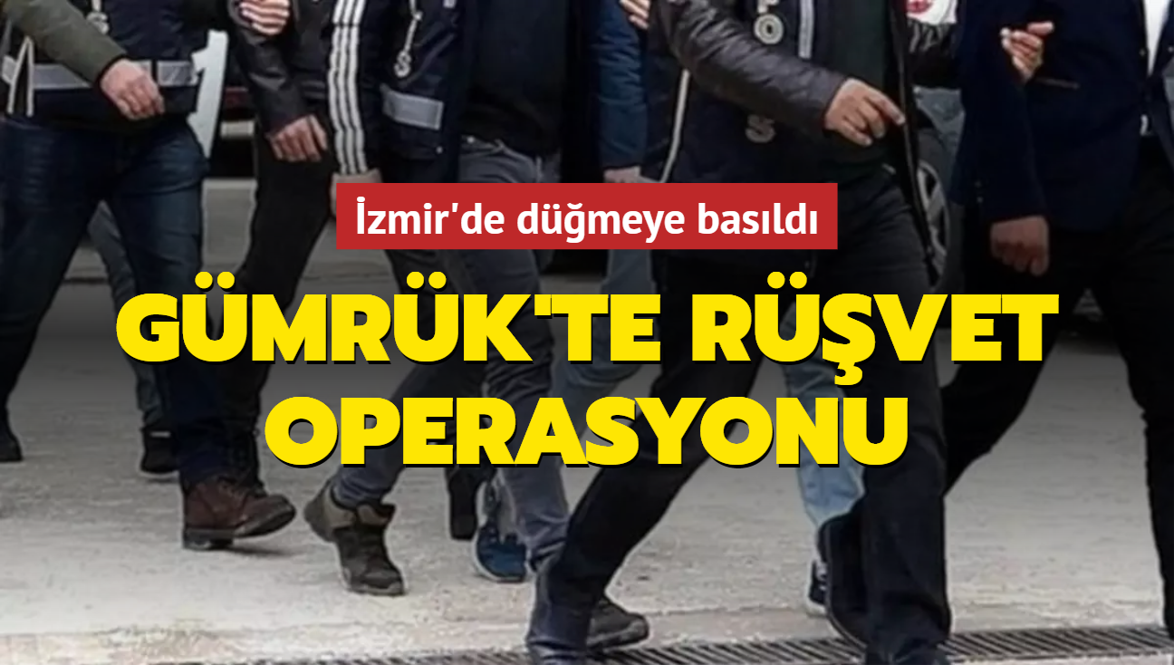 zmir'de dmeye basld: Gmrk'te rvet operasyonu