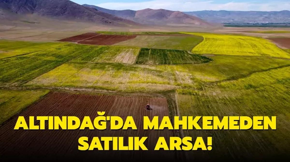 Altnda'da mahkemeden satlk arsa!