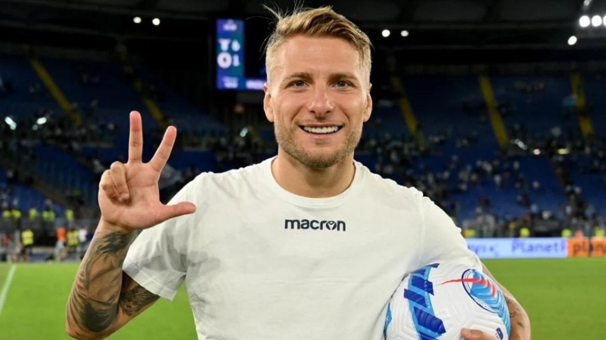 Lazio Teknik Direktr Marco Baroni'den Immobile aklamas