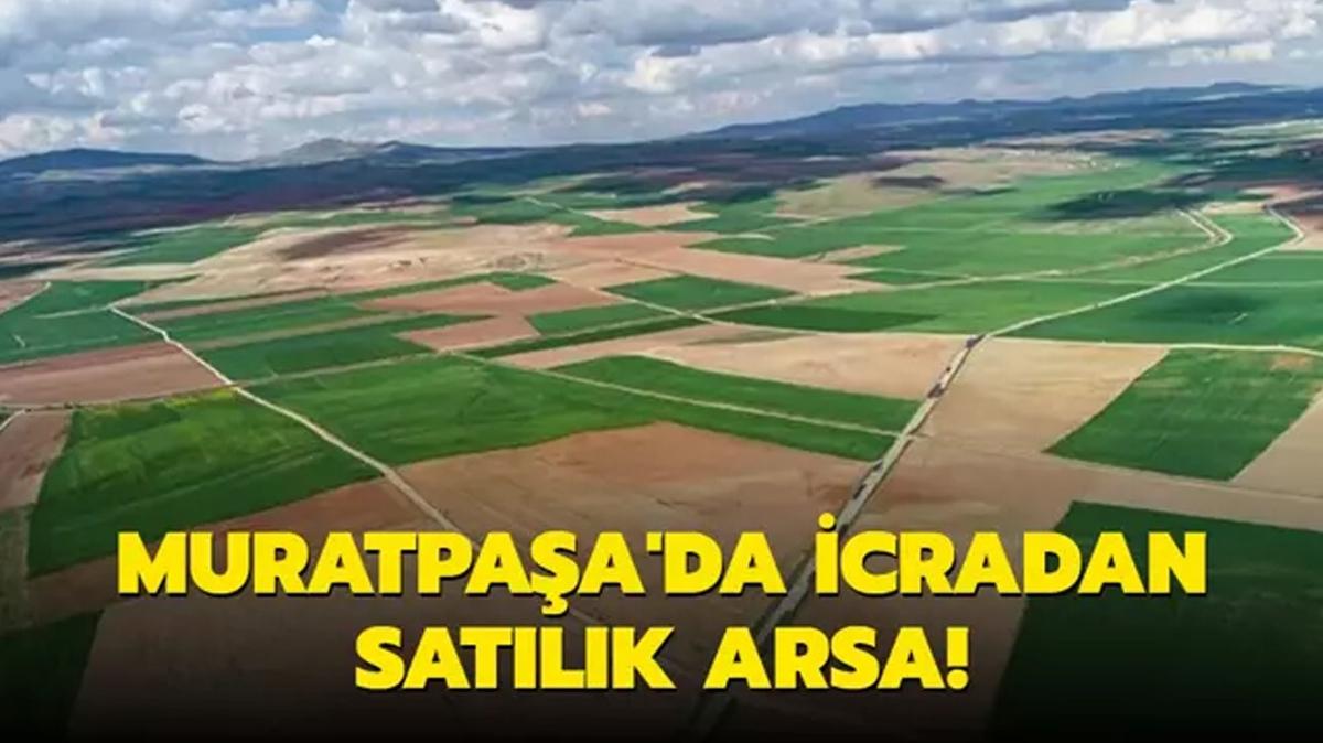 Muratpaa'da icradan satlk arsa!